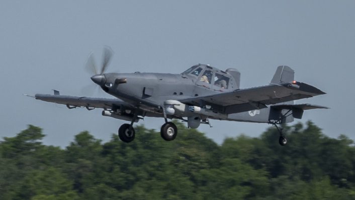 OA-1K Skyraider II Developmental Testing