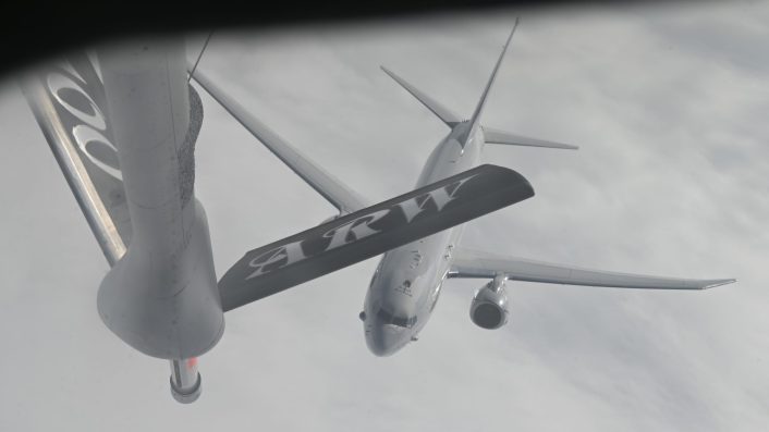RAF P-8 US KC-135 Refueling