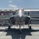 USAF Lockheed Martin F 35 fighter jet at Paris Air Show 2025