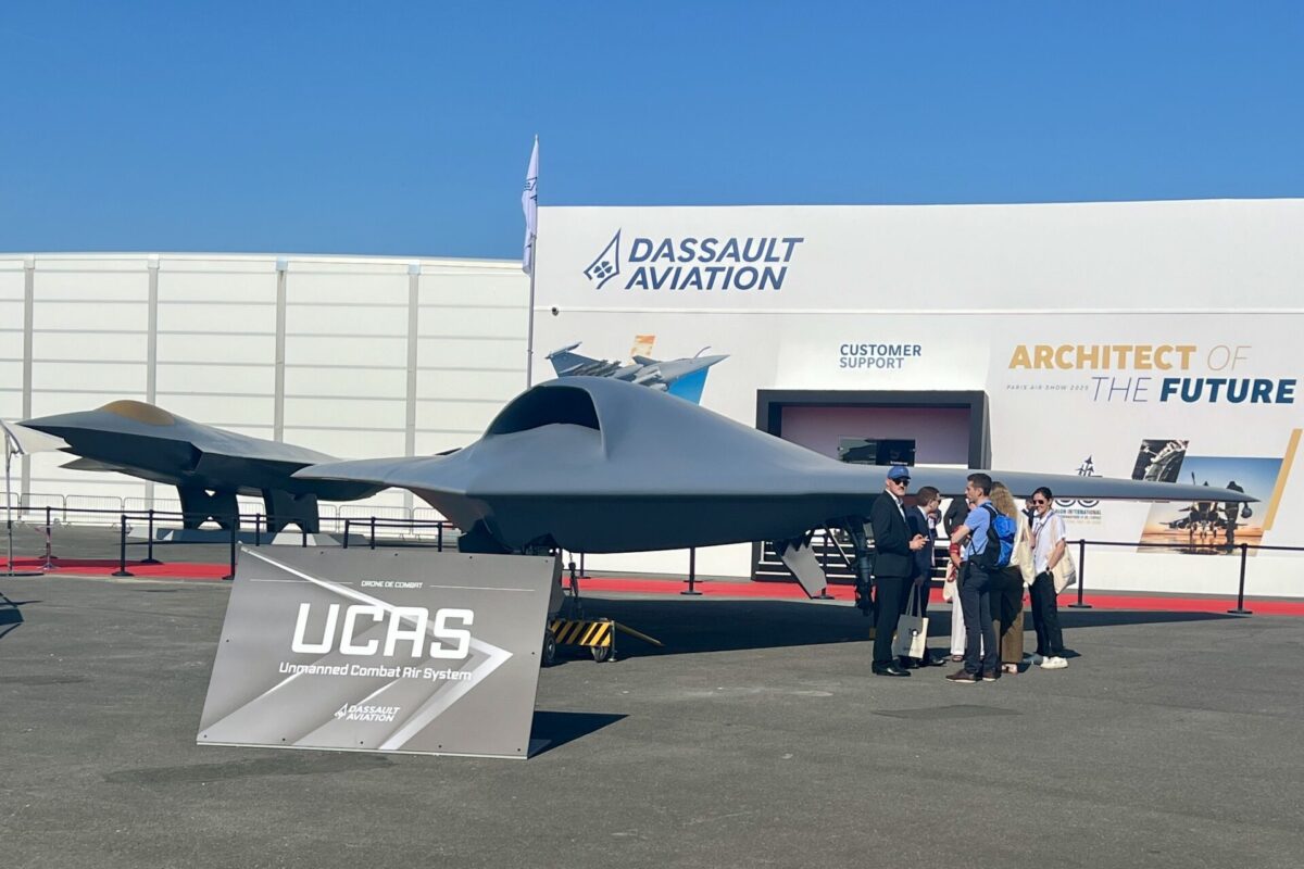 UCAS da Dassault Aviation no Paris Air Show 2025 UCAS da Dassault Aviation no Paris Air Show 2025