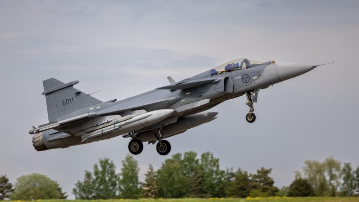 First Gripen E Sweden