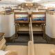 Classe executiva do A350 da Emirates